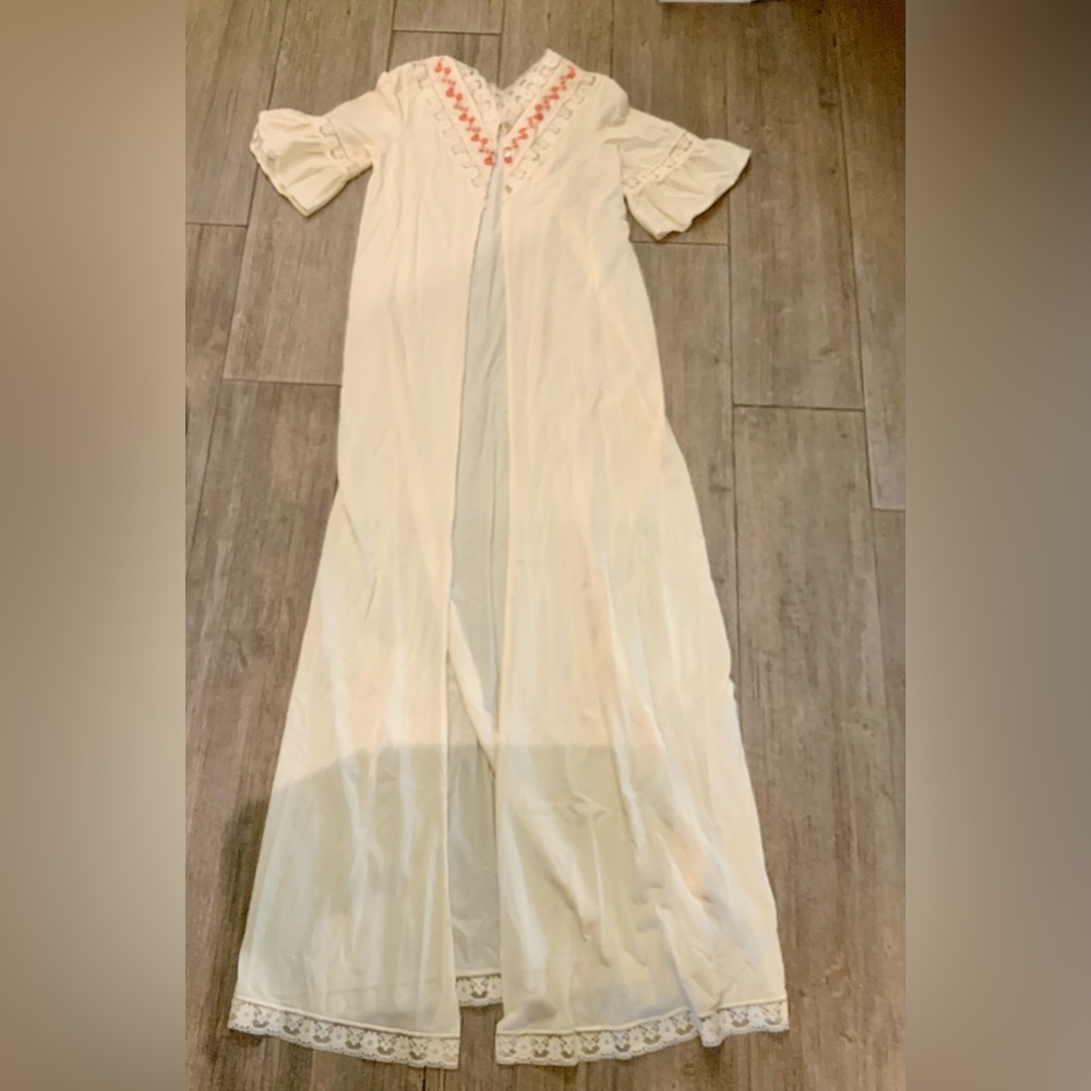 VINTAGE peignoir robe